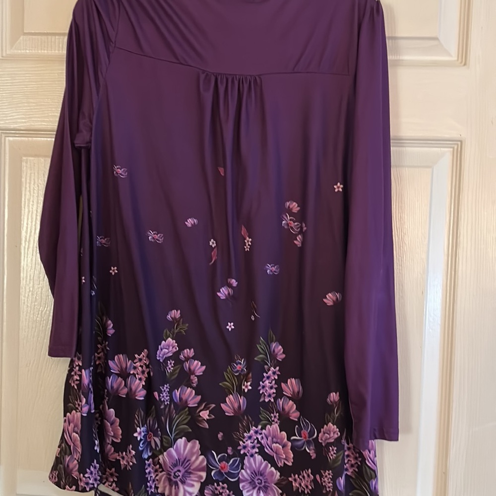 Purple tunic - Picture 3 of 3